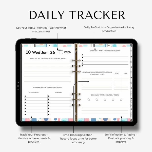 Clarity Planner 2026 + Bonus 2025 – The Dated Digital Life System - Image 4