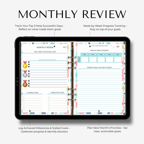 Clarity Planner 2026 + Bonus 2025 – The Dated Digital Life System - Image 6
