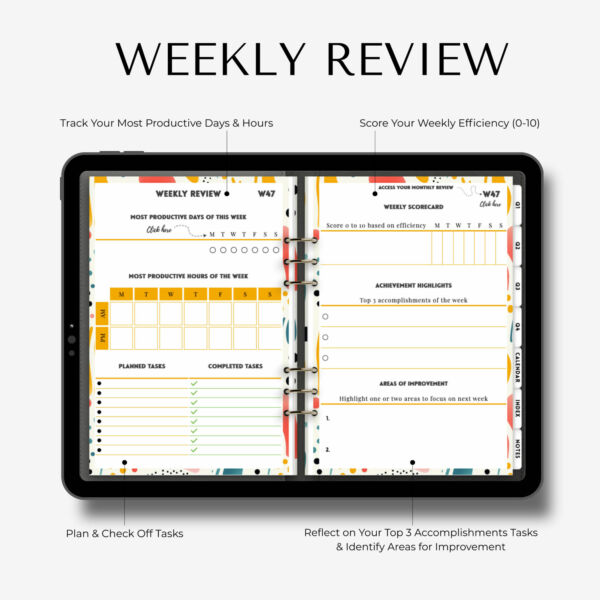 Clarity Planner 2025–2026 – The Dated Digital Life System - Image 5